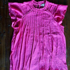 Nanette Lepore Women Pink Blouse Size small